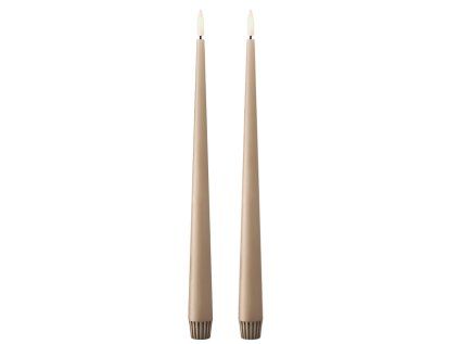 Set LED svíček Taper - Nougat Note