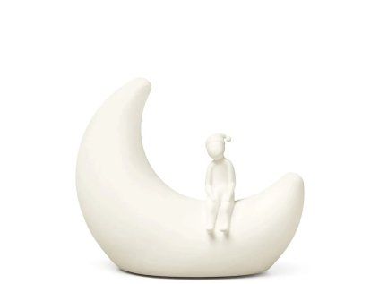 Noční lampička Moon - Off White
