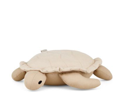 Bavlněný polštář Turtle - Latte