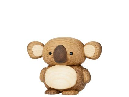 Dřevěná koala Kozi - Oak & Walnut