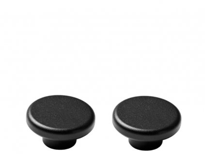 Věšáčky Knobs Black 2ks