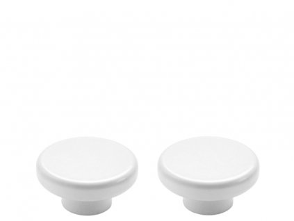 Věšáčky Knobs White 2ks