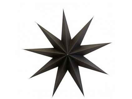 Devíticípá papírová hvězda Brown 87 cm