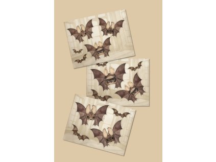 7947 papirova dekorace the bats