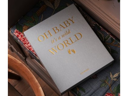 Fotoalbum Baby i'ts a Wild World - Grey