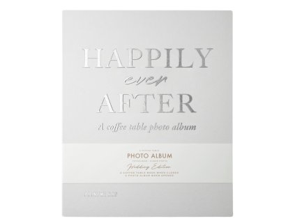 Fotoalbum Happily Ever After - Light Grey