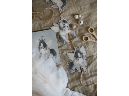 8985 1 papirova dekorace flying ponies