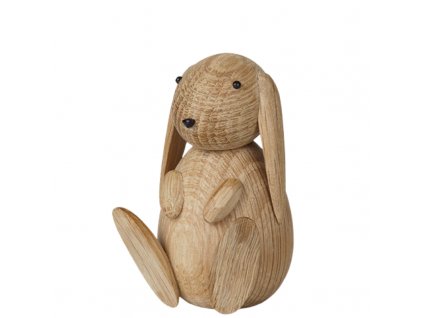 Dřevěný králíček Bunny Oak