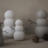 Keramický sněhulák Snowman White - Small