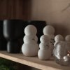 Keramický sněhulák Snowman White - Small