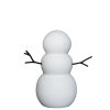 Keramický sněhulák Snowman White - Small