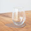 Podložka Curve Glass - Brown