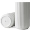 Váza Lyngby White Glossy 38 cm