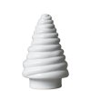 Keramický stromek Curl Shiny White