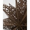 21802 2 papirova hvezda clip brown 40 cm