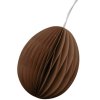 Papírové vajíčko Ovoid Terracotta Large