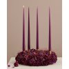 Set svíček Taper - Dark Plum