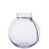 Skleněná váza Bubble - 22 cm