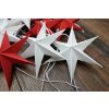 Šesticípá hvězda Xmas White - 12 cm