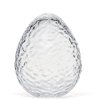 Skleněné vajíčko Gry Clear - 16 cm