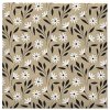 Papírové ubrousky Meadow - Beige/Black