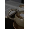 30021 22 keramicky hrnek handle with care dark beige