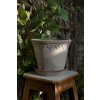 Terakotový květináč Copenhagen Grey - 18 cm