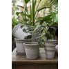 Terakotový květináč Copenhagen Grey - 18 cm