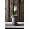 Terakotový květináč Copenhagen Tall Grey - 14 cm