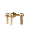 Svícen STOFF Nagel Brushed Brass