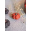 Plstěná dekorace Dýně Haga - Orange