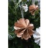 Papírová ozdoba Paper Flower - Caramel