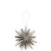 Papírová ozdoba Simple Snowflake - Warm Grey