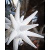 Skleněná hvězda Spike - White