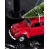 Vánoční dekorace autíčko - Red