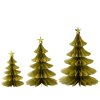 Sada vánočních stromečků - Gold