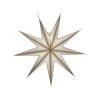 Papírová hvězda Champagne - 45 cm