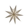 Papírová hvězda Champagne - 30 cm