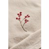 Vyšívaný běhoun na stůl Winterberry Branches - 160 x 30 cm