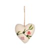 Bavlněná ozdoba Heart Mistletoe - Pretzel