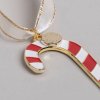 Kovová vánoční ozdoba - Candy Cane