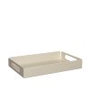 Kovový podnos ERNST Cream - 28,5 x 18 cm