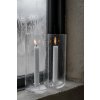 Skleněný svícen Bubble Candleholder - 25 cm