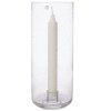 Skleněný svícen Bubble Candleholder - 25 cm