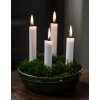 Adventní svícen ERNST - Glazed Green