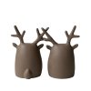 Set keramických dekorací Deer Twins - Dust