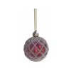 Skleněná ozdoba Norille Rhombe - Dark Red