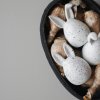 Sada velikonočních zajíčků Triplets - White DotSada velikonočních zajíčků Triplets - White Dot