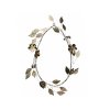 Kovový věnec Flora - 36 cm