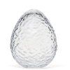 Skleněné vajíčko Gry Clear - 16 cm